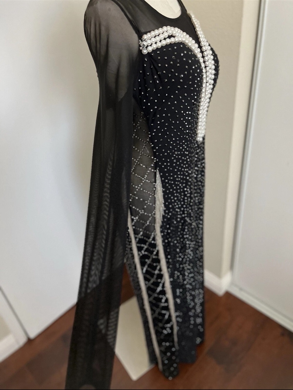 Latin Rhythm Dance Dress costume Size M